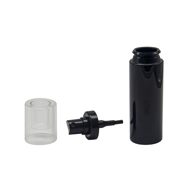 زجاجة بلاستيكية 60 مل 100 مل 120 مل 150 م مع بخاخ رذاذ وغطاء علوي